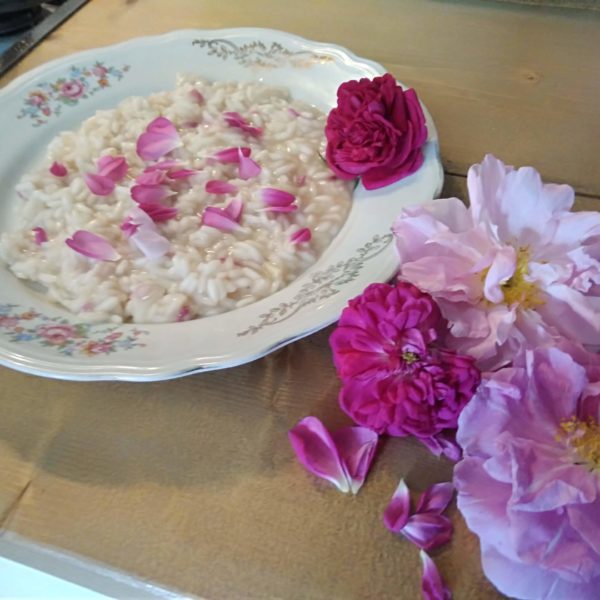 risotto alle rose